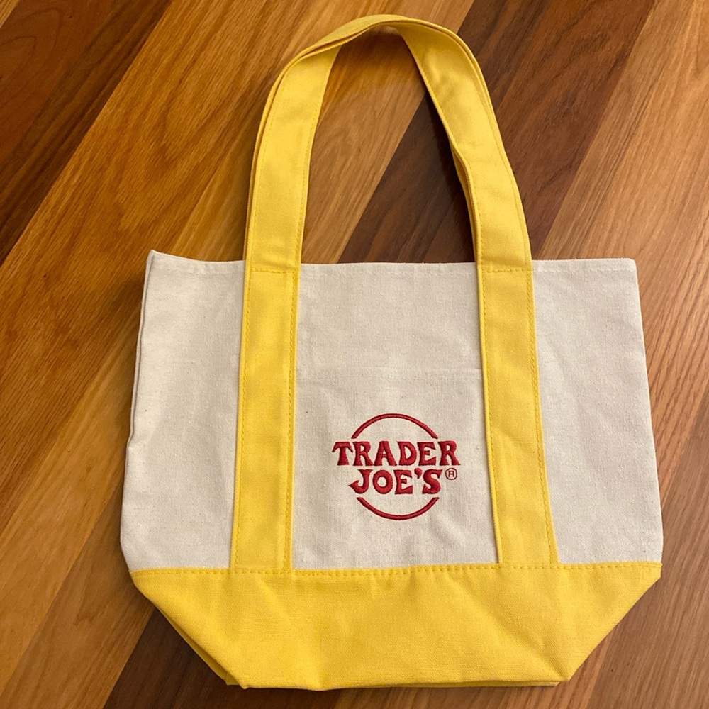 Trader Joes mini tote NWOT NO TAG